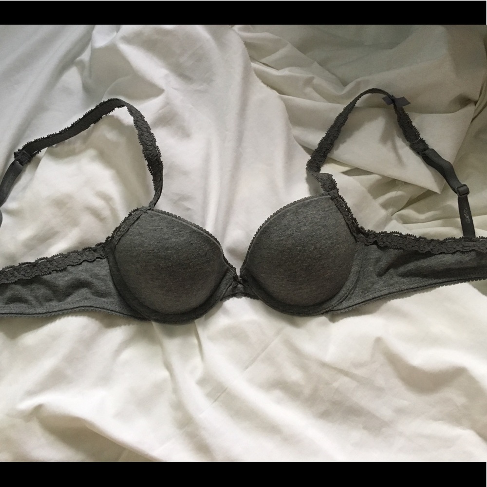 NWOT Aerie Blakely Bra 30B Grey